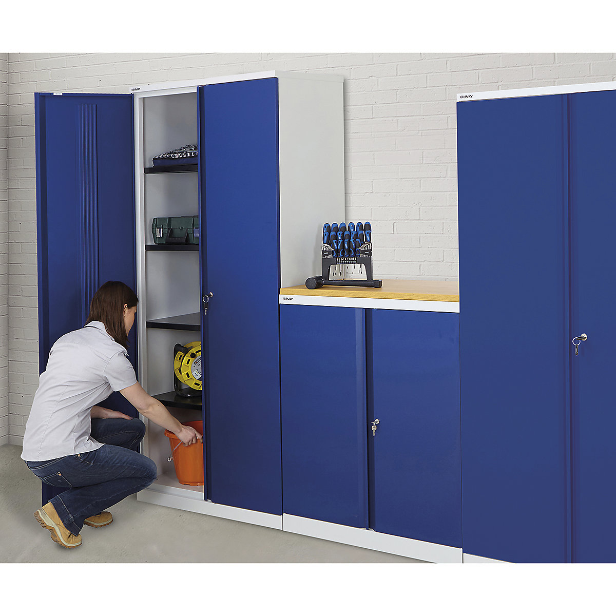 Bisley Steel Workplace Cupboards (Product illustration 3)-2