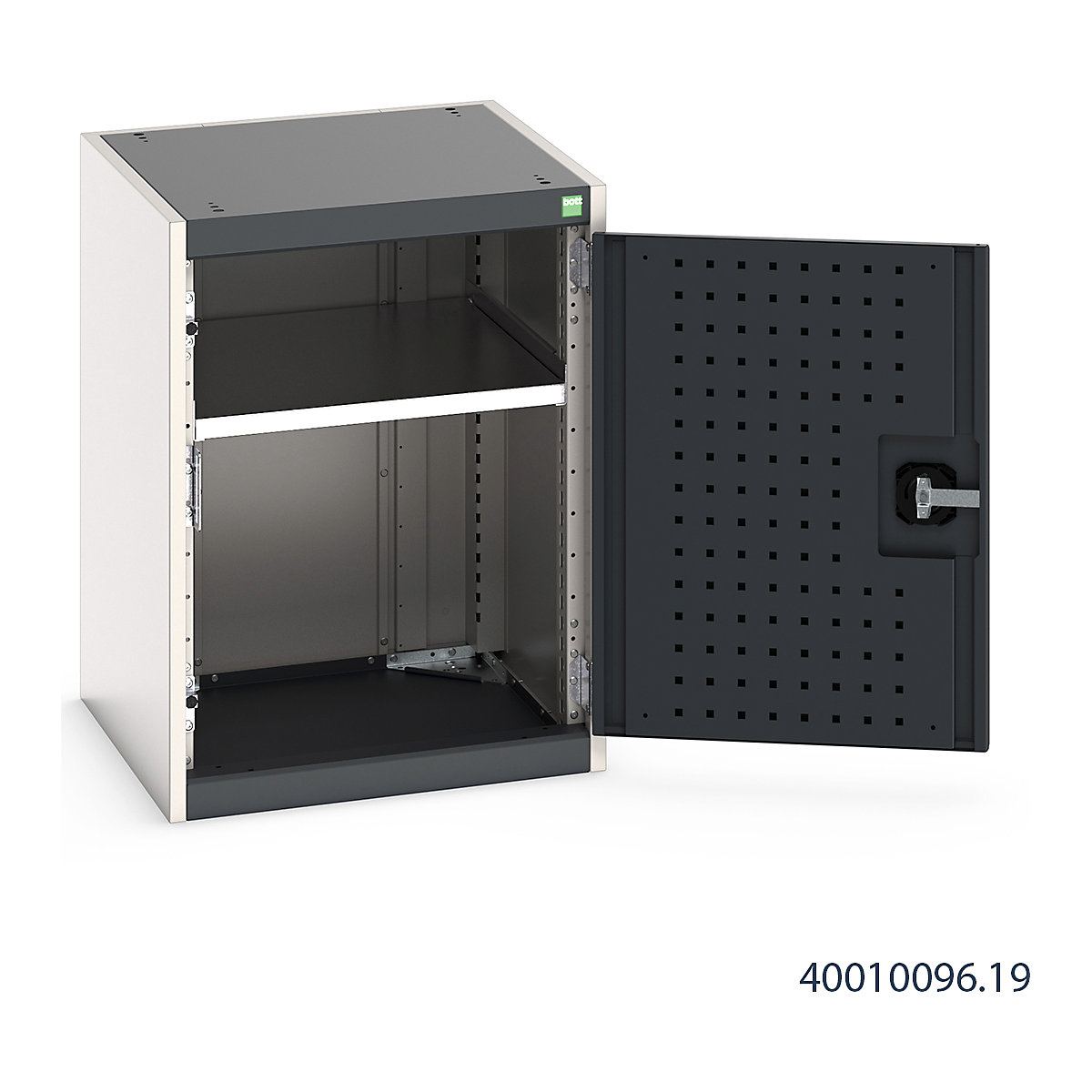 Bott Cubio Cupboard with Perfo Lined Doors (Product illustration 16)-15