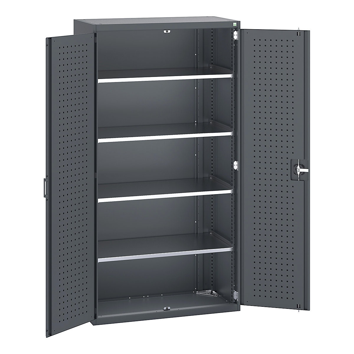 Bott Cubio Cupboard with Perfo Lined Doors