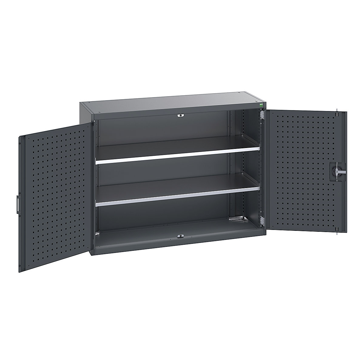 Bott Cubio Cupboard with Perfo Lined Doors