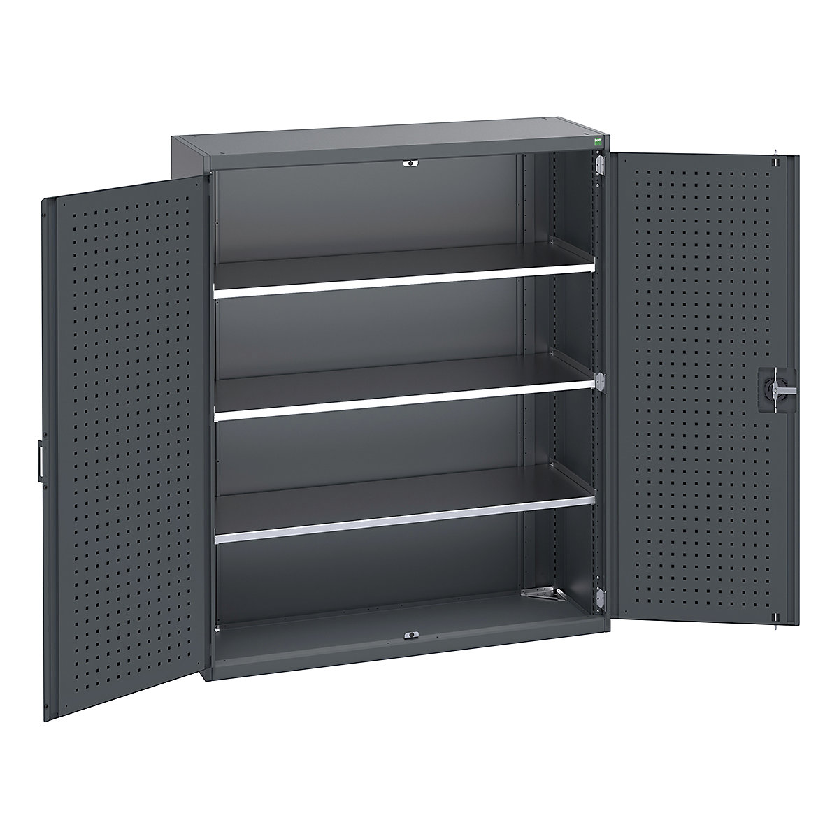 Bott Cubio Cupboard with Perfo Lined Doors