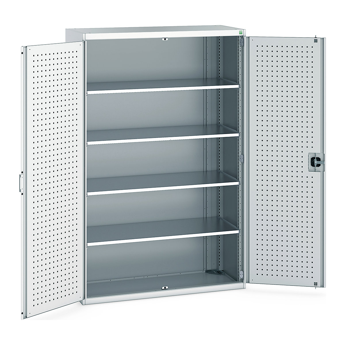 Bott Cubio Cupboard with Perfo Lined Doors