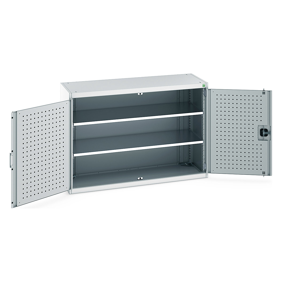 Bott Cubio Cupboard with Perfo Lined Doors