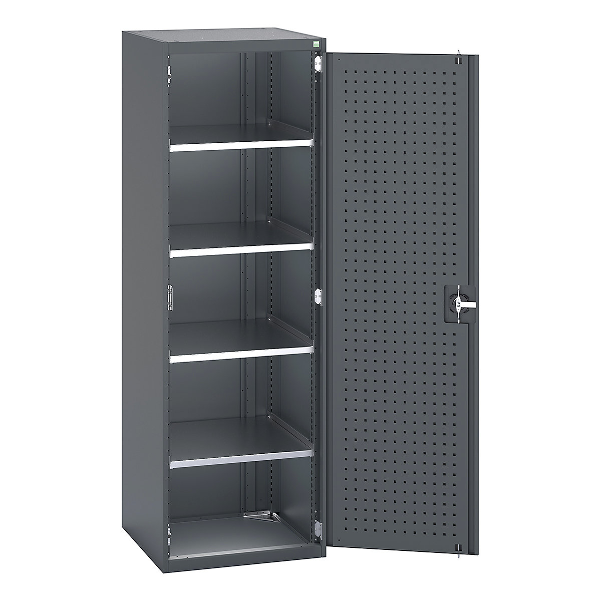Bott Cubio Cupboard with Perfo Lined Doors