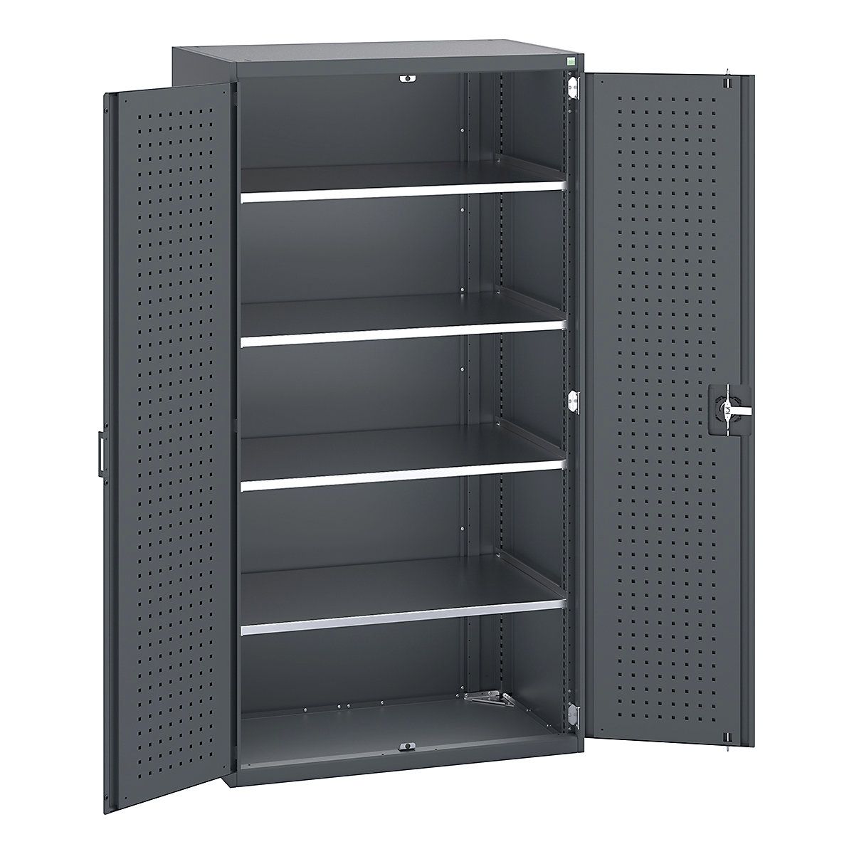 Bott Cubio Cupboard with Perfo Lined Doors