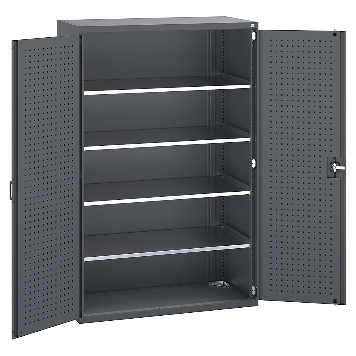 Bott Cubio Cupboard with Perfo Lined Doors