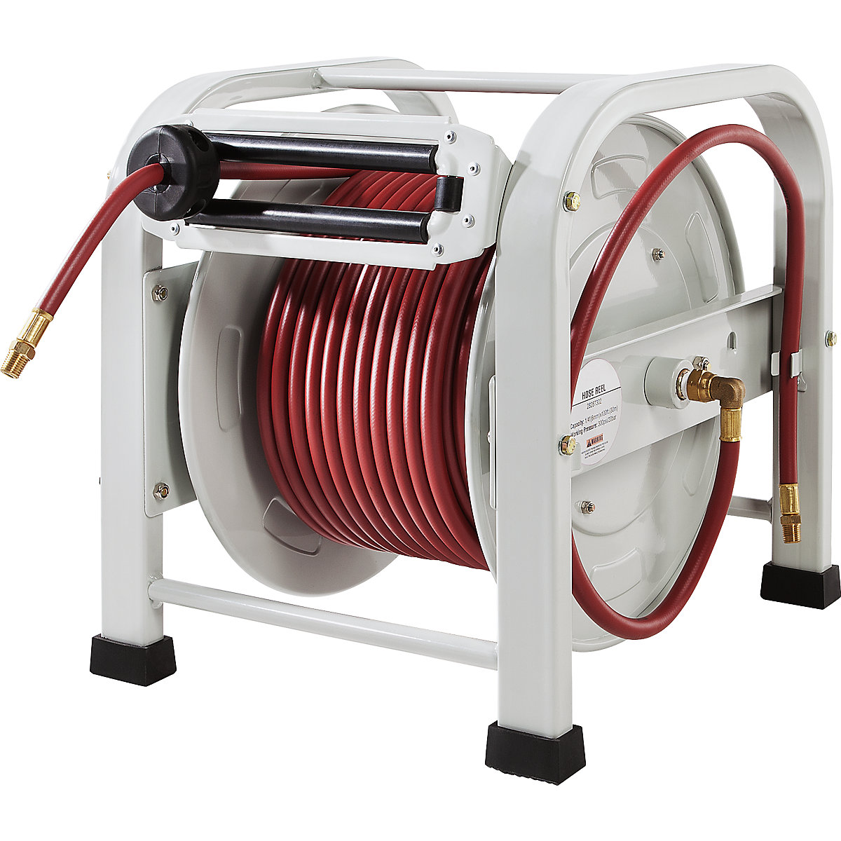 UK Made Thru Feed Hose Reel without Hose Holds up to 30 metre Hose X8180