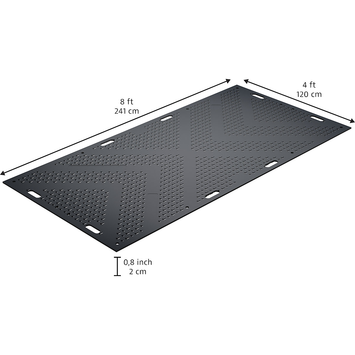 Heavy-duty floor protection mat MambaMAT (Product illustration 2)-1