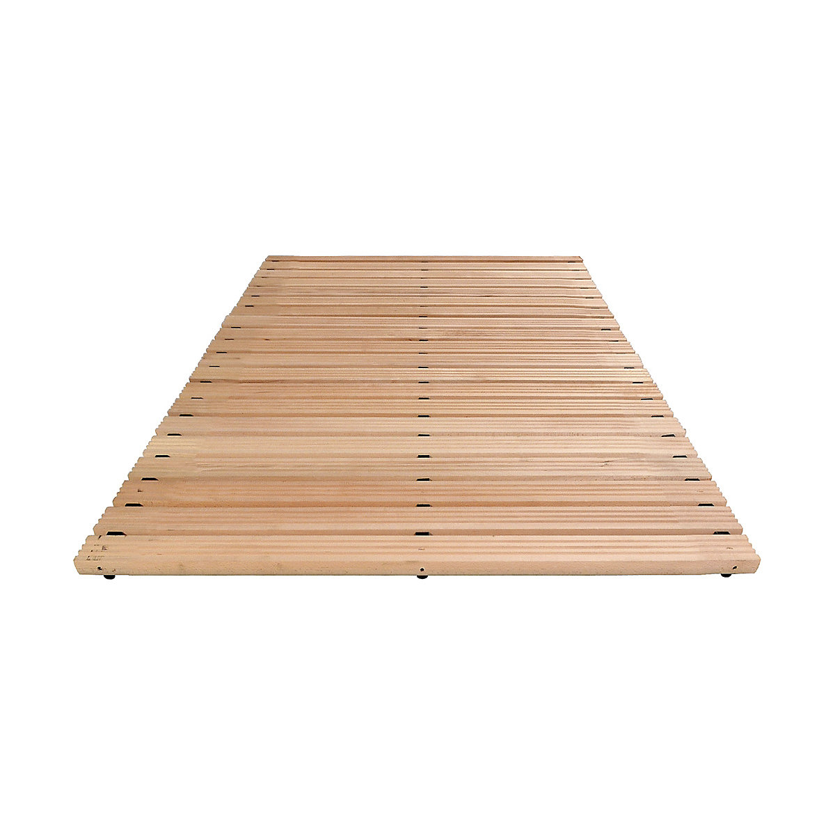 Wooden safety grid, per metre, without bevelled edge, width 1000 mm