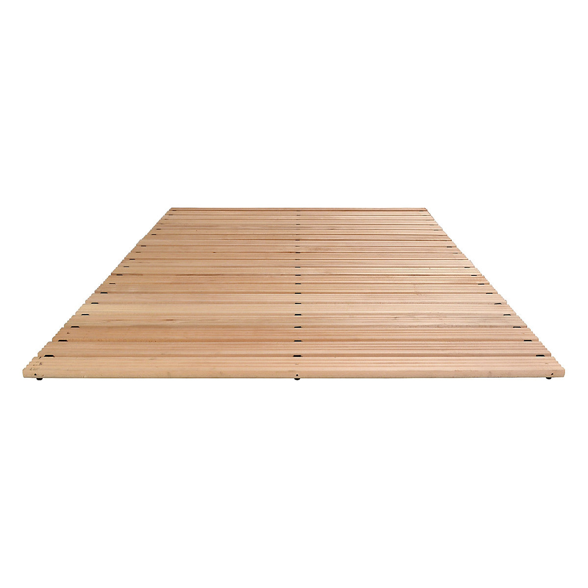 Wooden safety grid, per metre, without bevelled edge, width 1500 mm