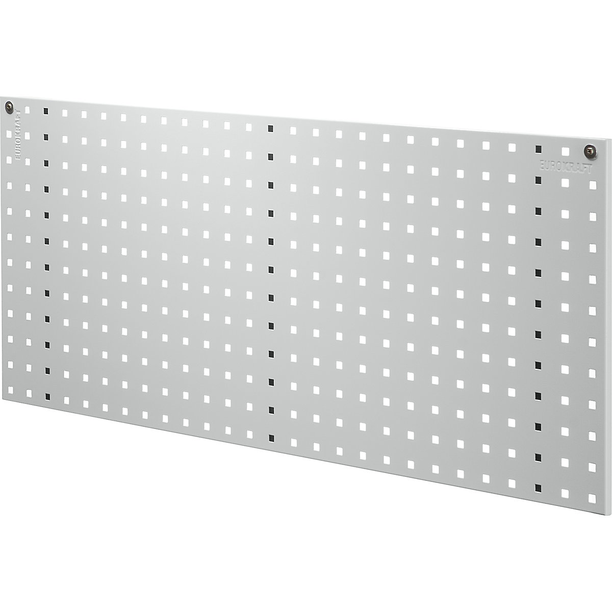 Perforated panel for tool holder – eurokraft pro, length 1029 mm, light grey-5