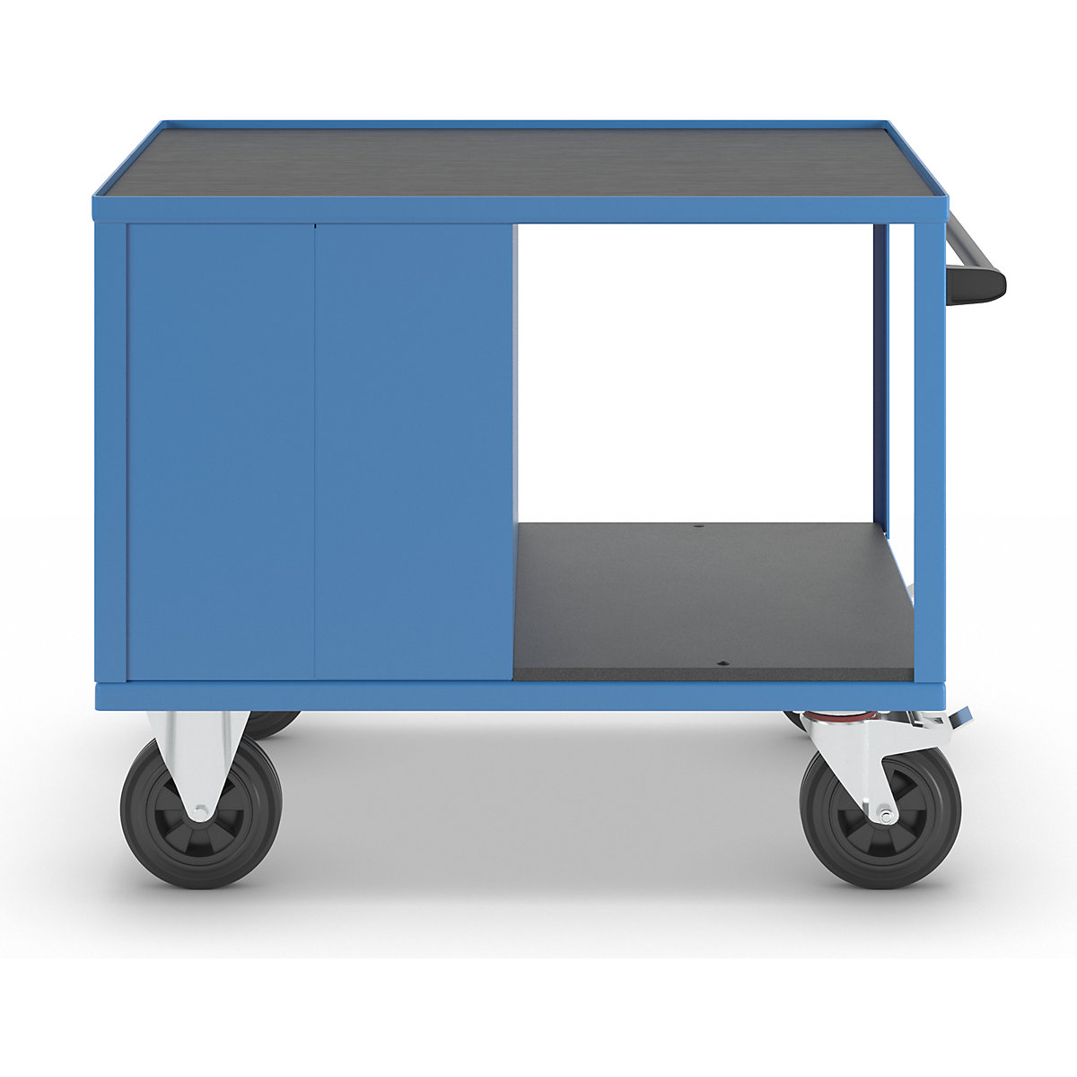 Assembly trolley, max. load 500 kg – eurokraft pro (Product illustration 3)-2
