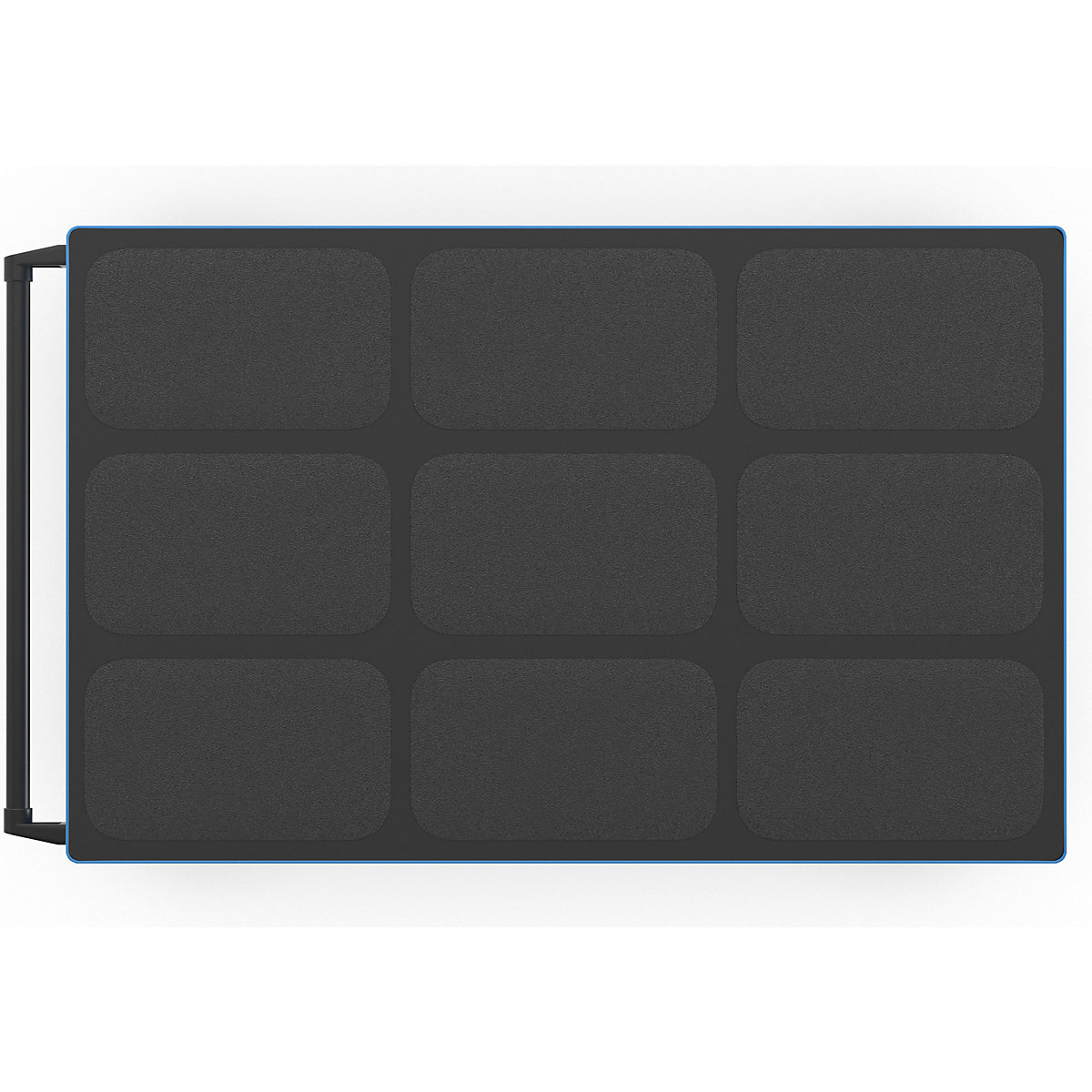 Assembly trolley, max. load 500 kg – eurokraft pro (Product illustration 3)-2