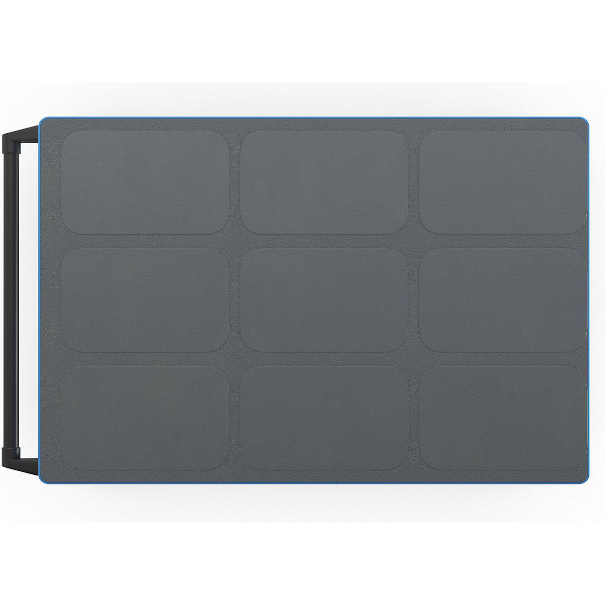 Assembly trolley, max. load 500 kg – eurokraft pro (Product illustration 5)-4