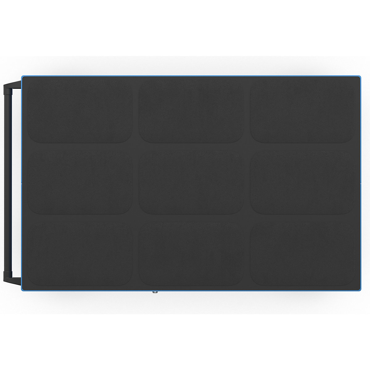 Assembly trolley, max. load 500 kg – eurokraft pro (Product illustration 6)-5