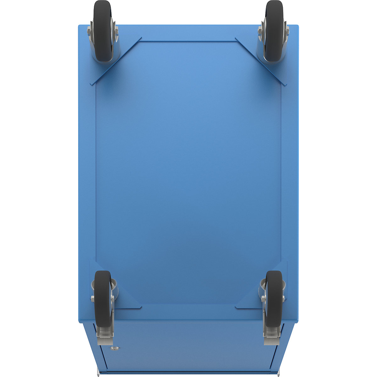 Assembly trolley, powder coated – eurokraft pro (Product illustration 5)-4