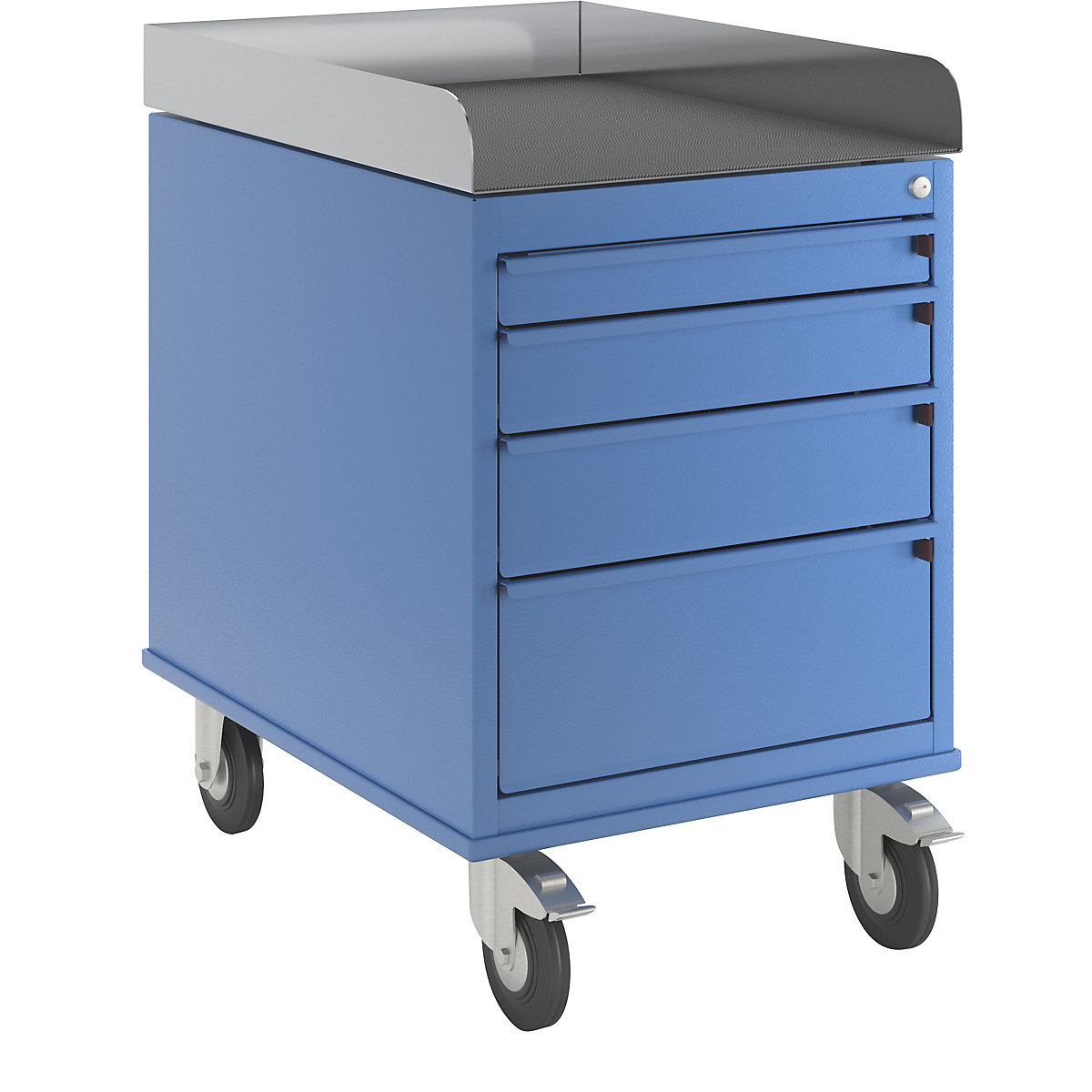 Assembly trolley, powder coated – eurokraft pro (Product illustration 7)-6