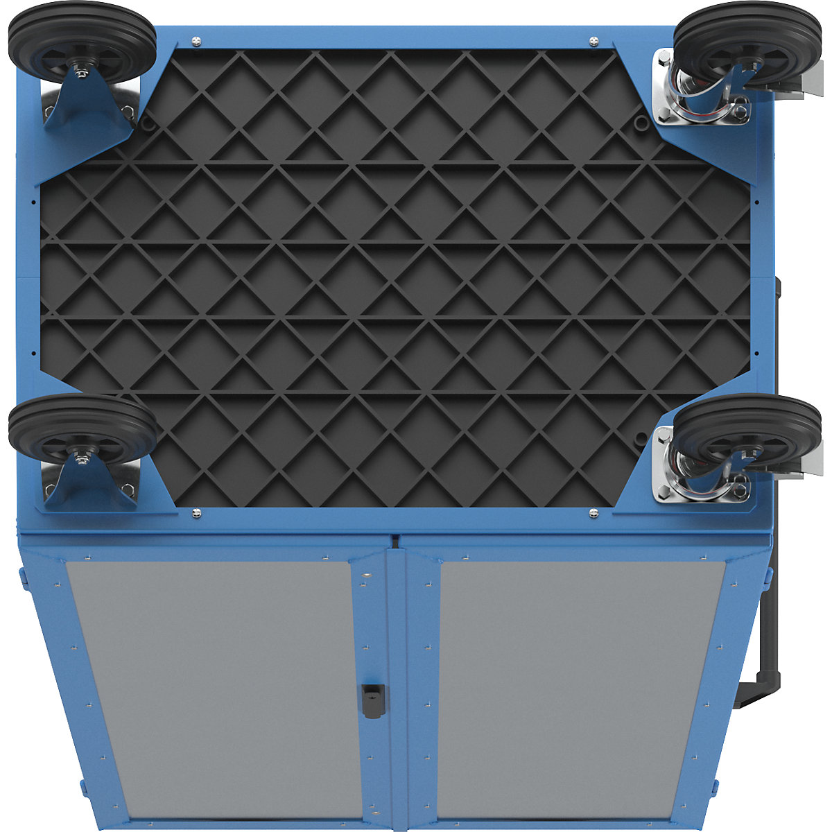 Cupboard trolley, LxWxH 1050 x 740 x 1785 mm – eurokraft pro (Product illustration 8)-7