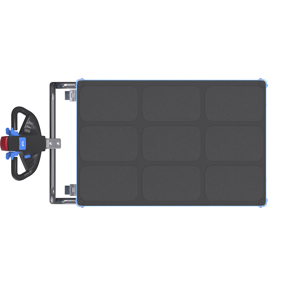 CustomLine assembly trolley with electric drive – eurokraft pro (Product illustration 2)-1