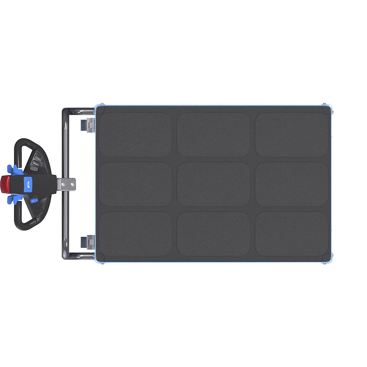 CustomLine assembly trolley with electric drive – eurokraft pro (Product illustration 2)-1