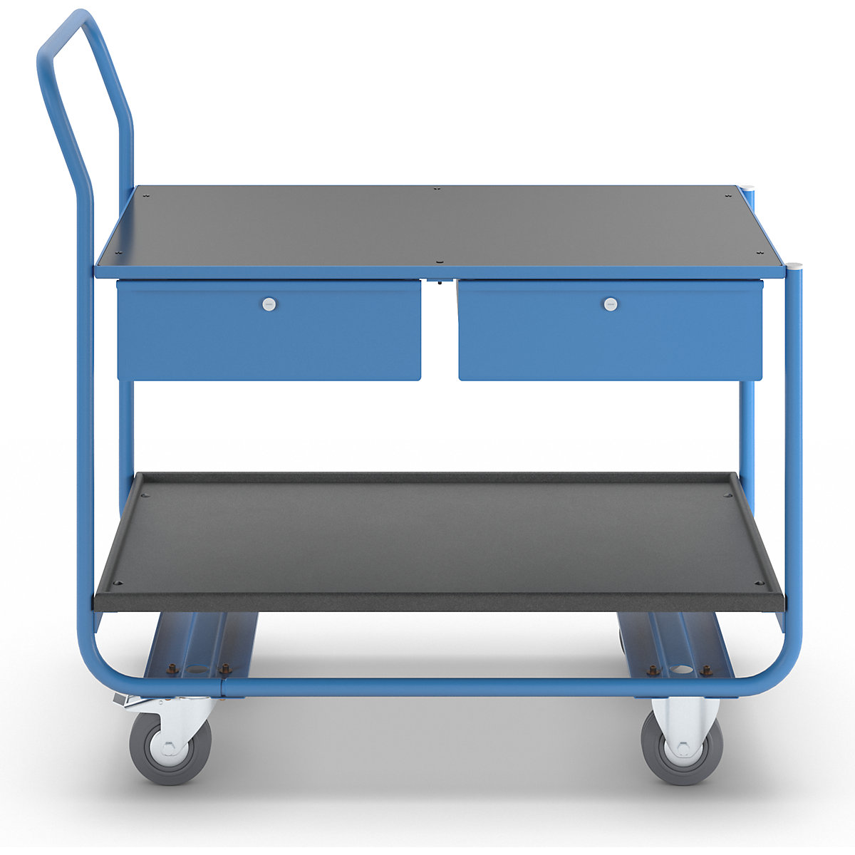Industrial table trolley – eurokraft pro (Product illustration 2)-1