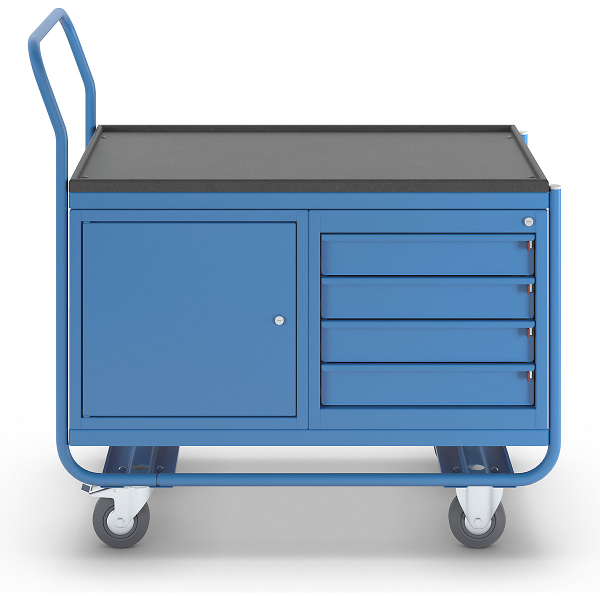 Industrial table trolley – eurokraft pro (Product illustration 2)-1