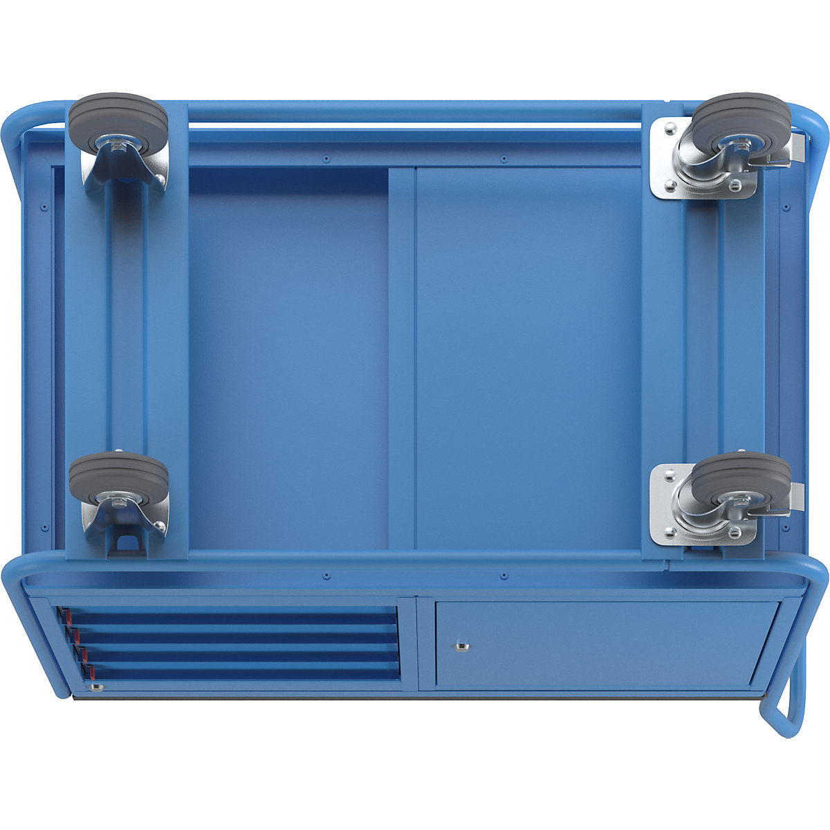 Industrial table trolley – eurokraft pro (Product illustration 5)-4