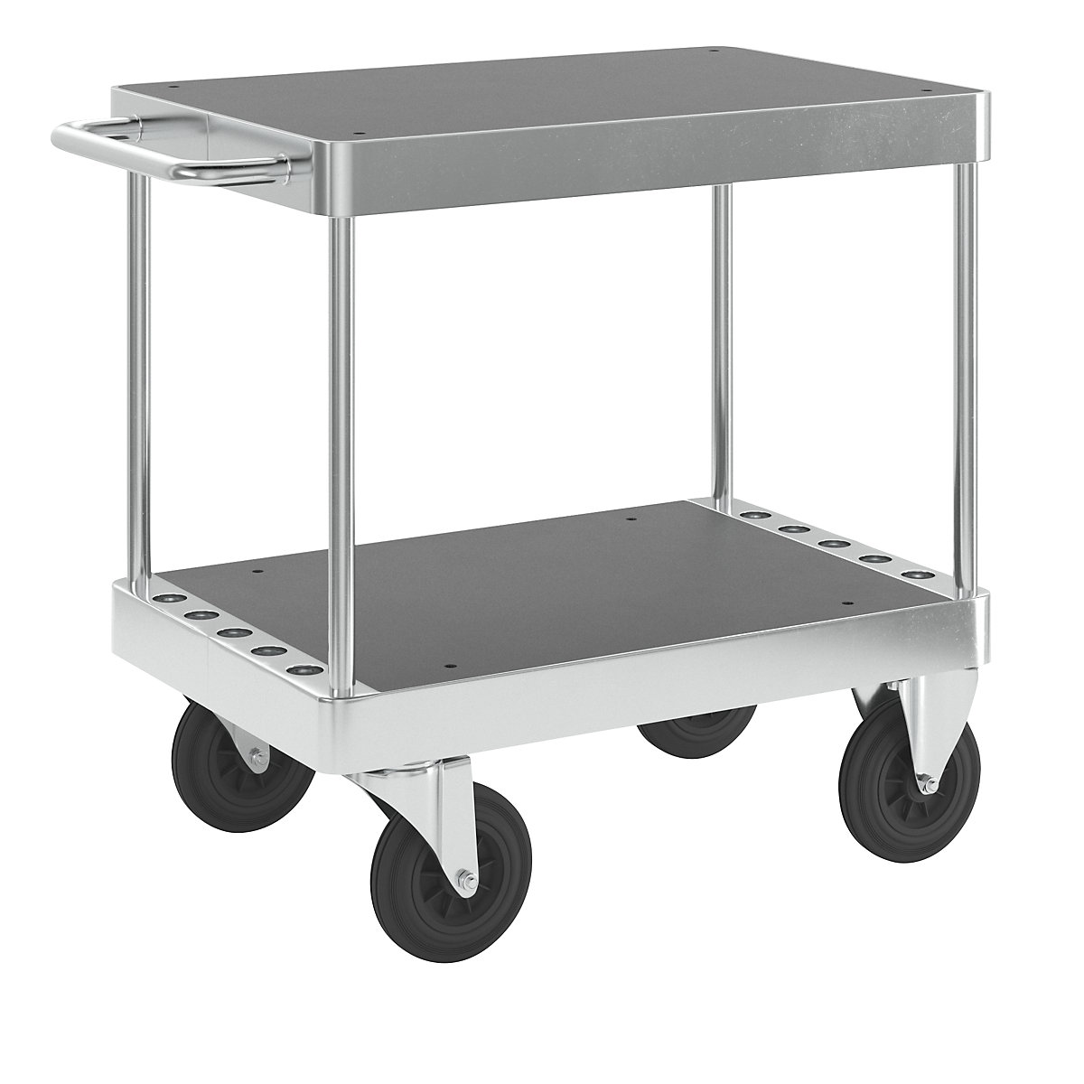 JUMBO zinc plated workshop trolley – Kongamek
