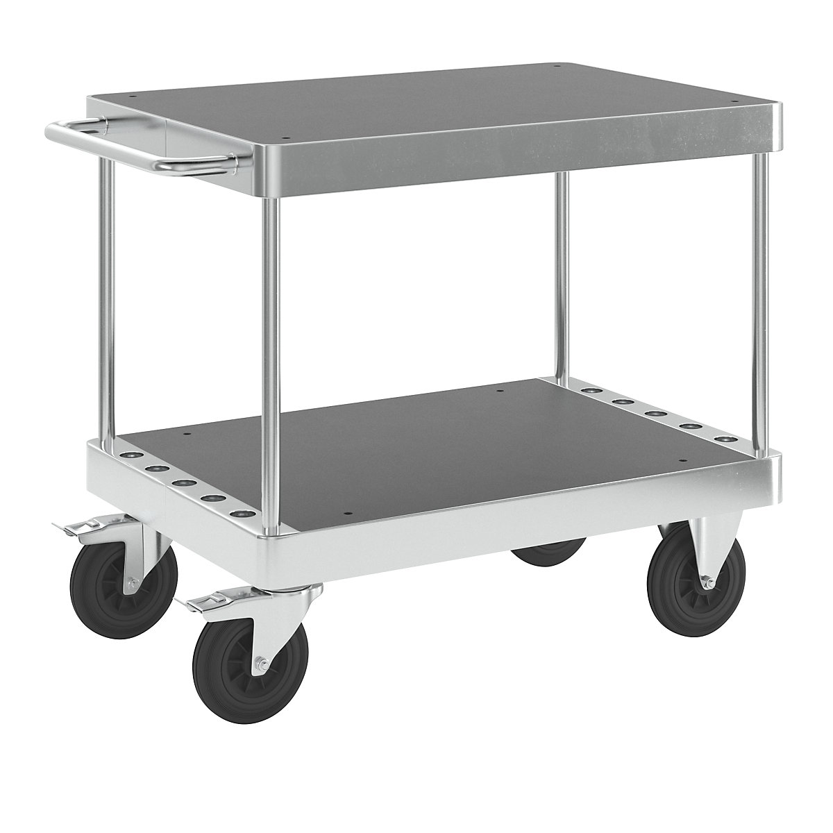JUMBO zinc plated workshop trolley – Kongamek