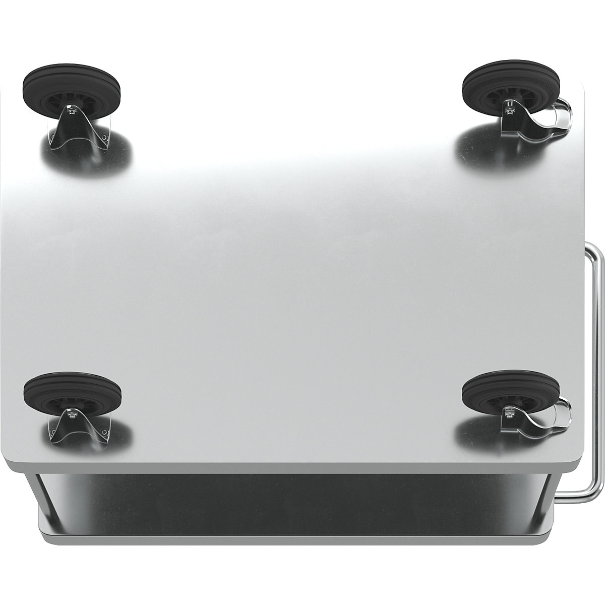JUMBO zinc plated workshop trolley – Kongamek (Product illustration 3)-2