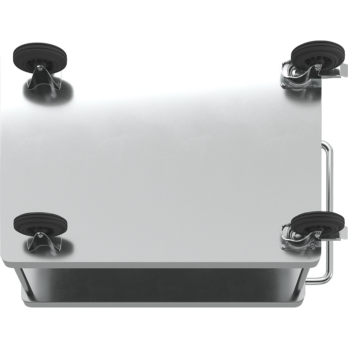 JUMBO zinc plated workshop trolley – Kongamek (Product illustration 5)-4