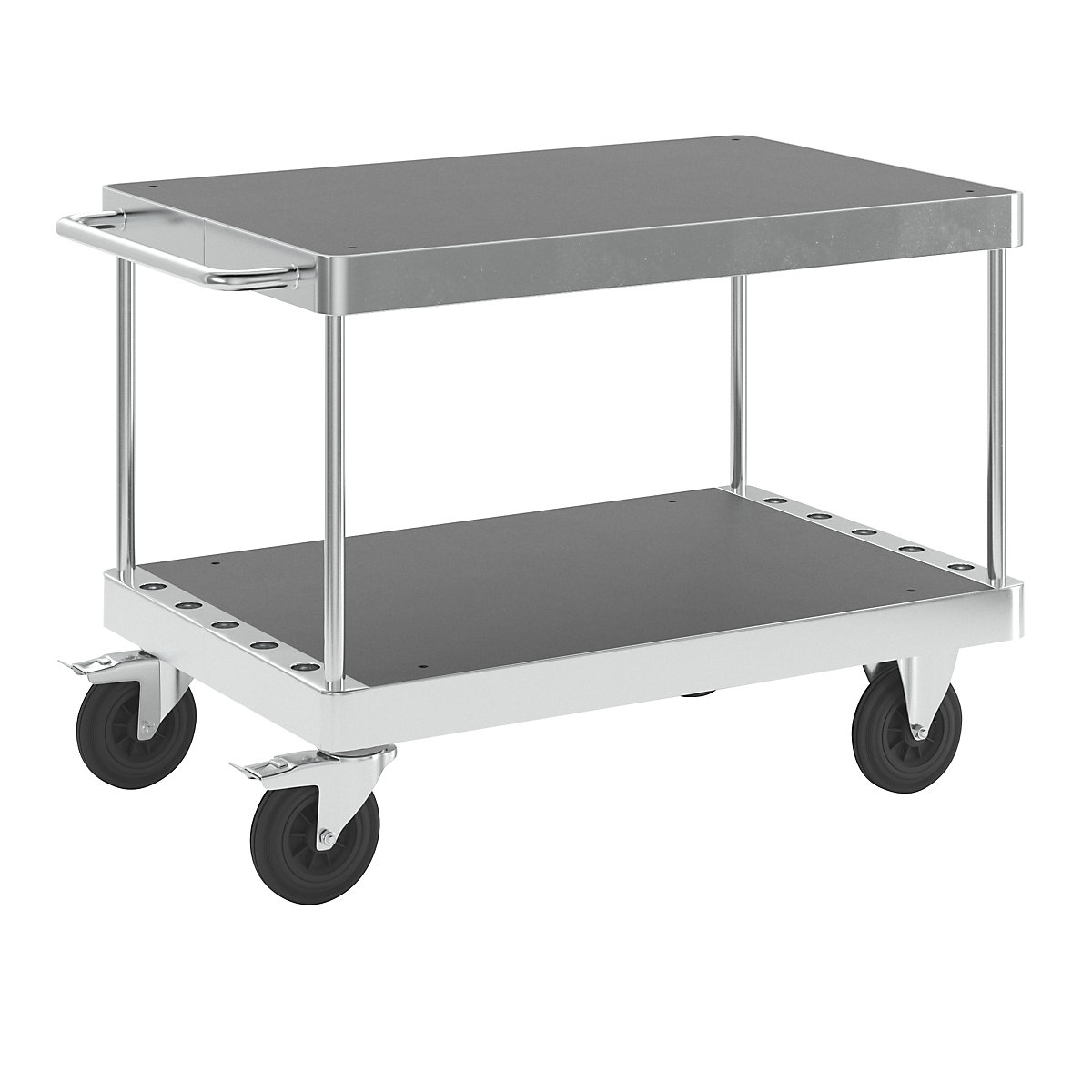 JUMBO zinc plated workshop trolley – Kongamek