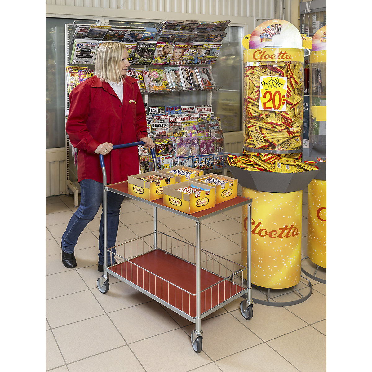 KOMFORT table trolley – Kongamek (Product illustration 9)-8