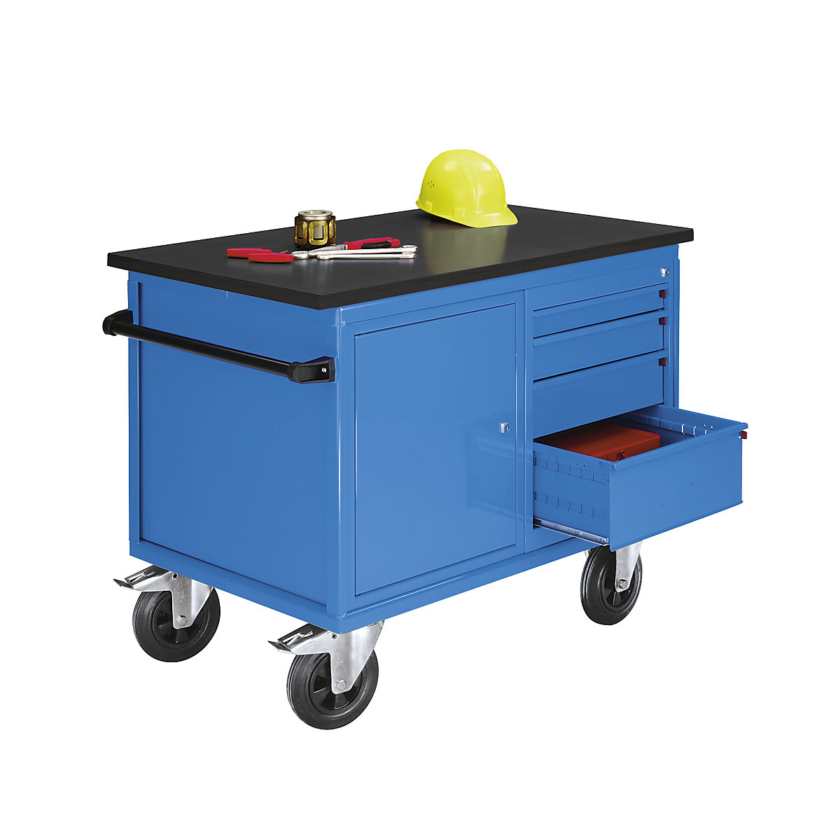 Mobile workbench, max. load 500 kg – eurokraft pro (Product illustration 8)-7