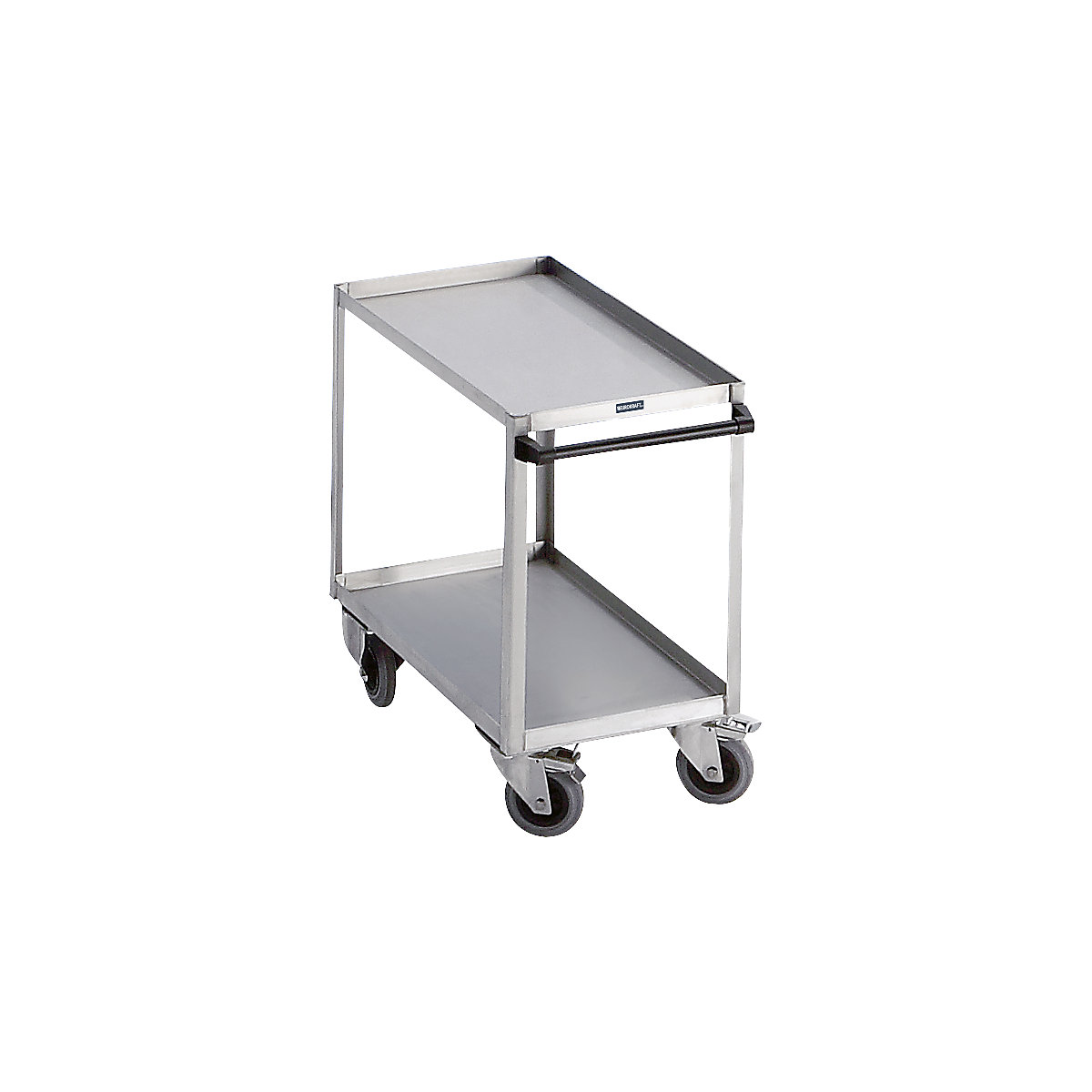 Stainless steel platform trolley – eurokraft pro (Product illustration 4)-3