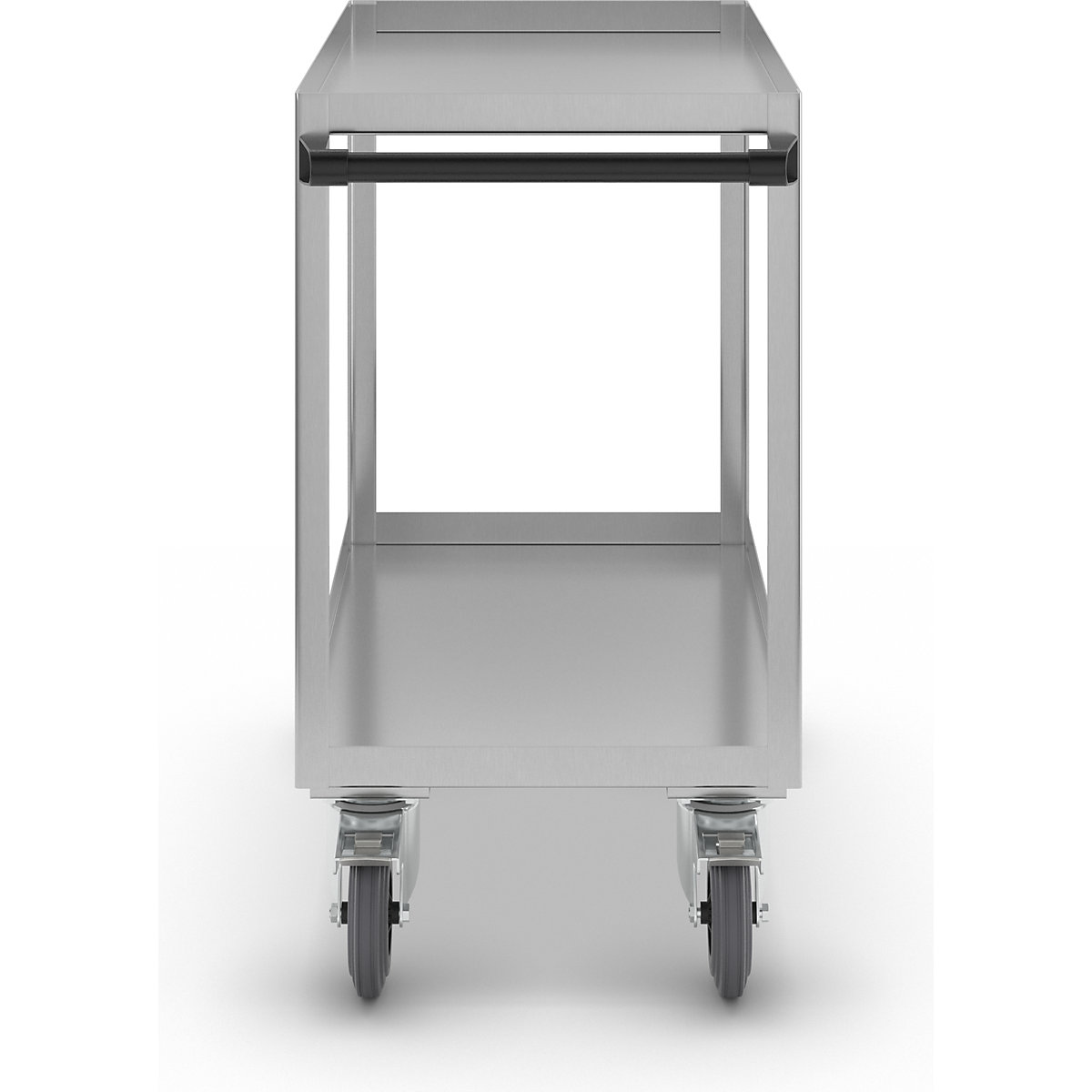 Stainless steel platform trolley – eurokraft pro (Product illustration 7)-6