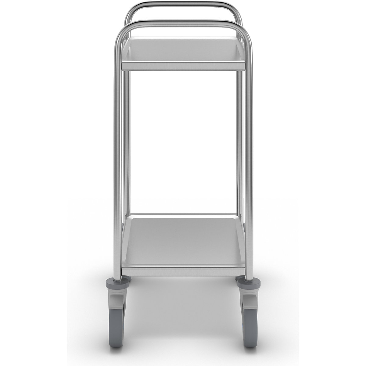 Stainless steel serving trolley (Product illustration 6)-5