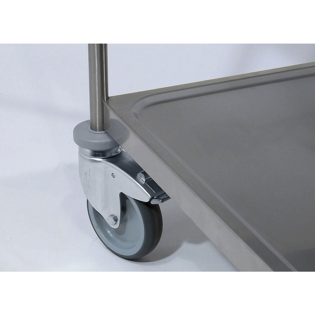Stainless steel serving trolley (Product illustration 12)-11