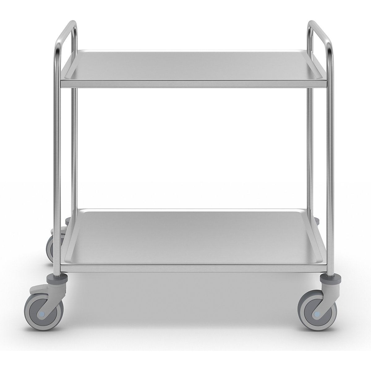 Stainless steel serving trolley (Product illustration 13)-12