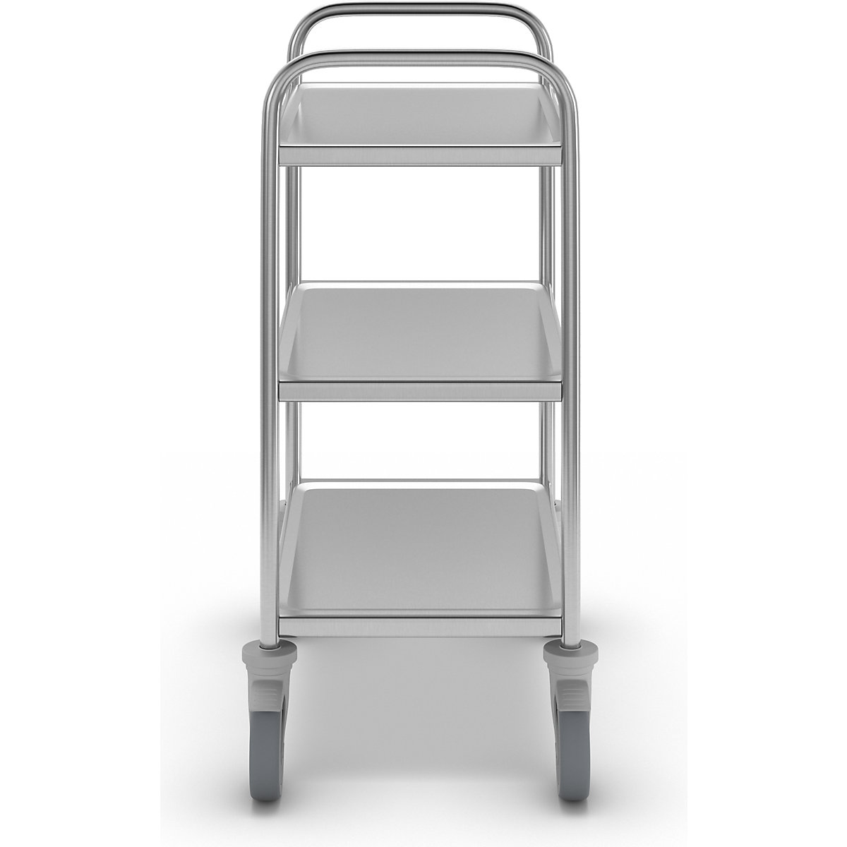 Stainless steel serving trolley (Product illustration 18)-17