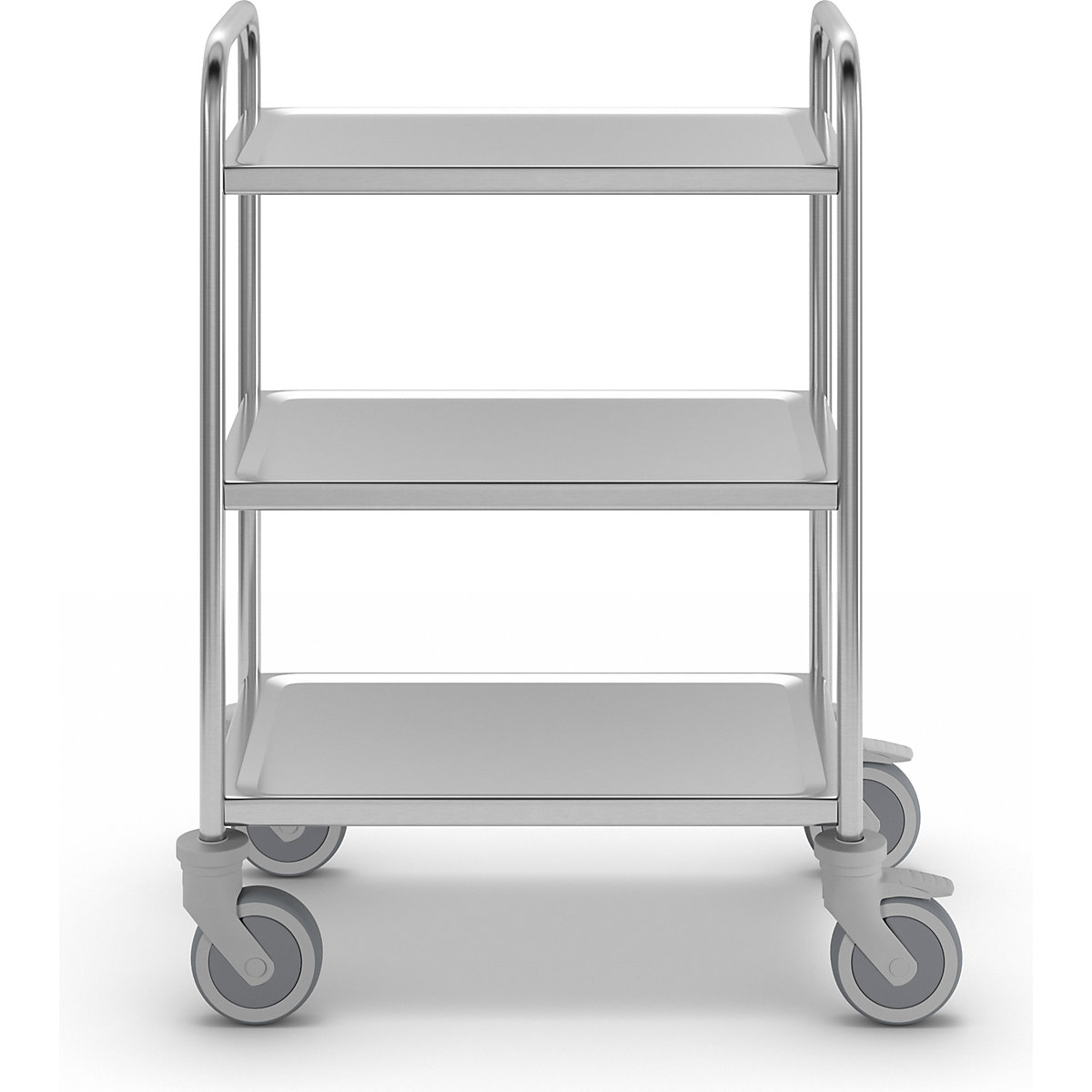 Stainless steel serving trolley (Product illustration 20)-19
