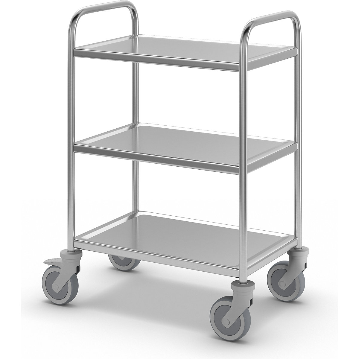 Stainless steel serving trolley (Product illustration 22)-21
