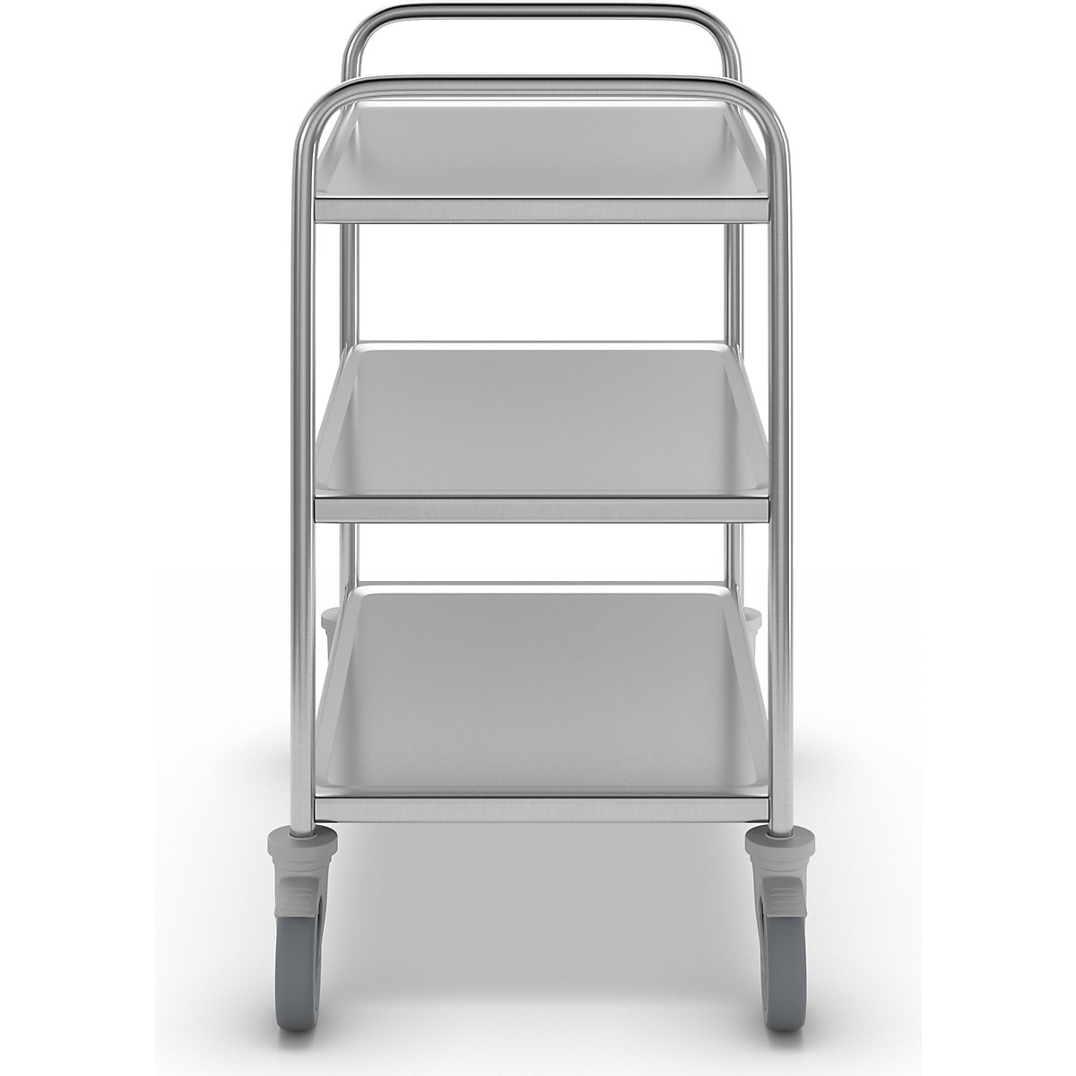 Stainless steel serving trolley (Product illustration 17)-16