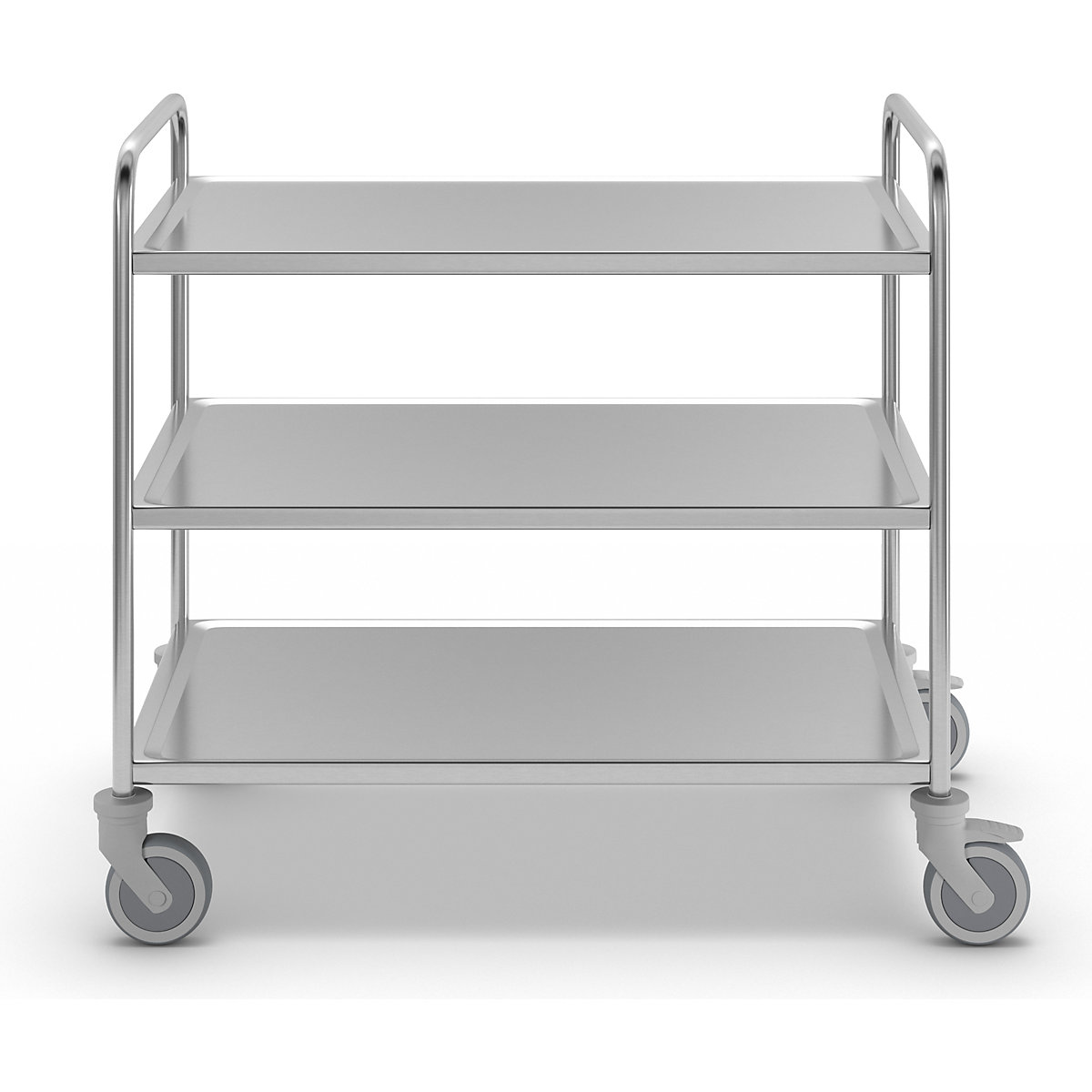 Stainless steel serving trolley (Product illustration 8)-7