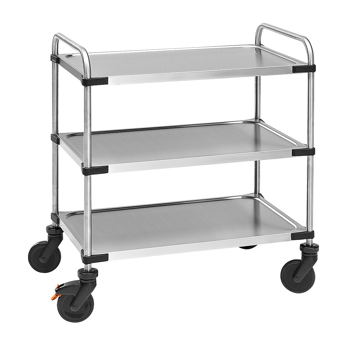 Stainless steel table trolley (Product illustration 2)-1