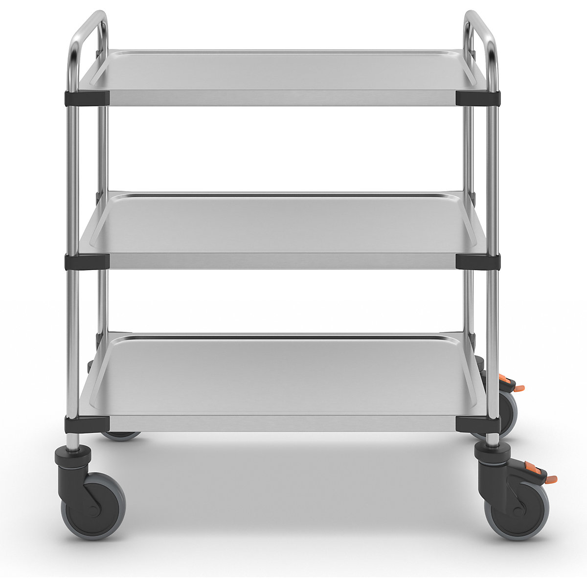 Stainless steel table trolley (Product illustration 4)-3