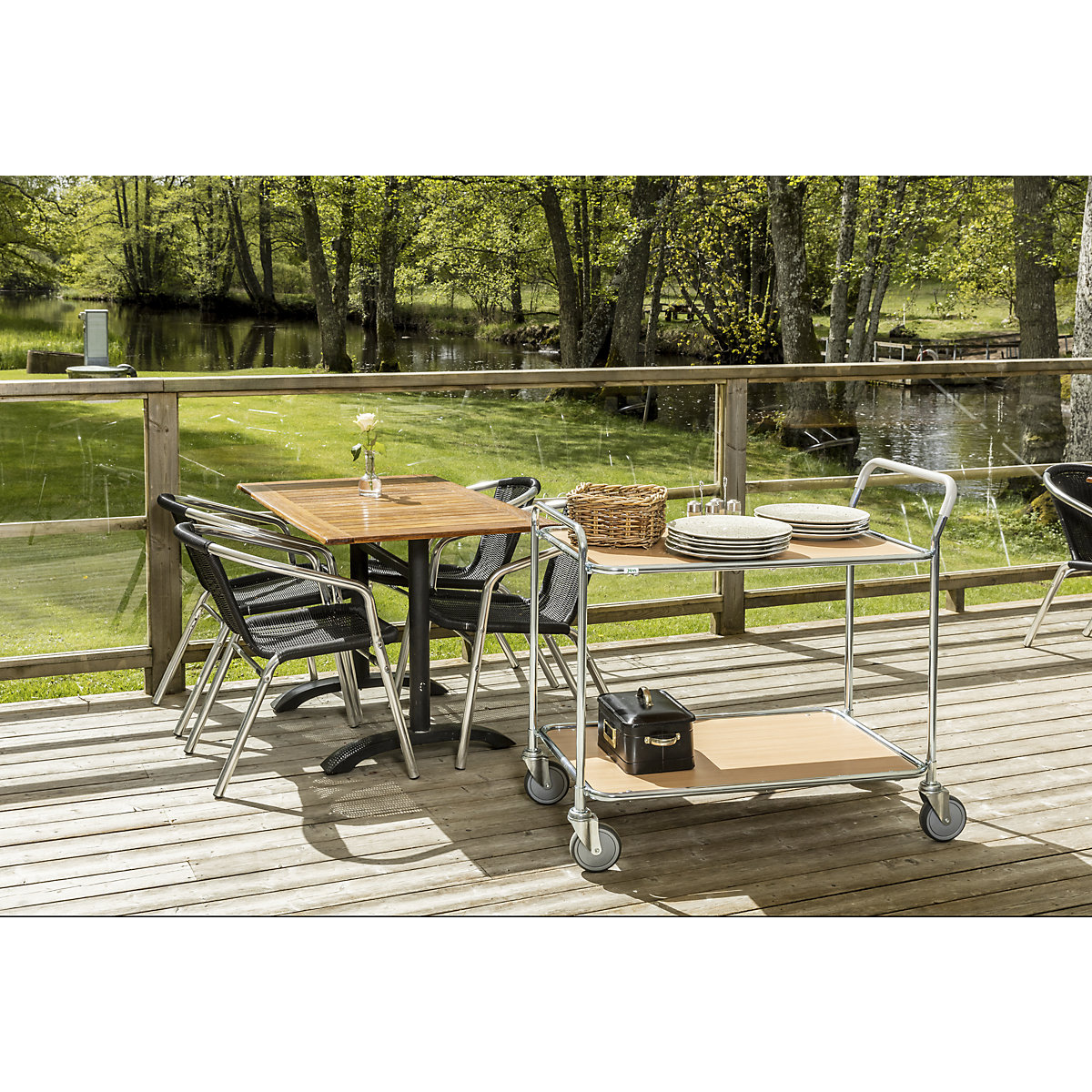 Table trolley – Kongamek (Product illustration 2)-1
