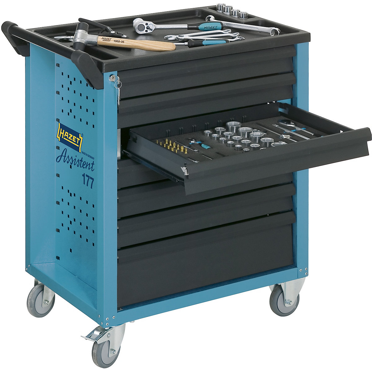 Tool trolley 177-7 – HAZET (Product illustration 3)-2