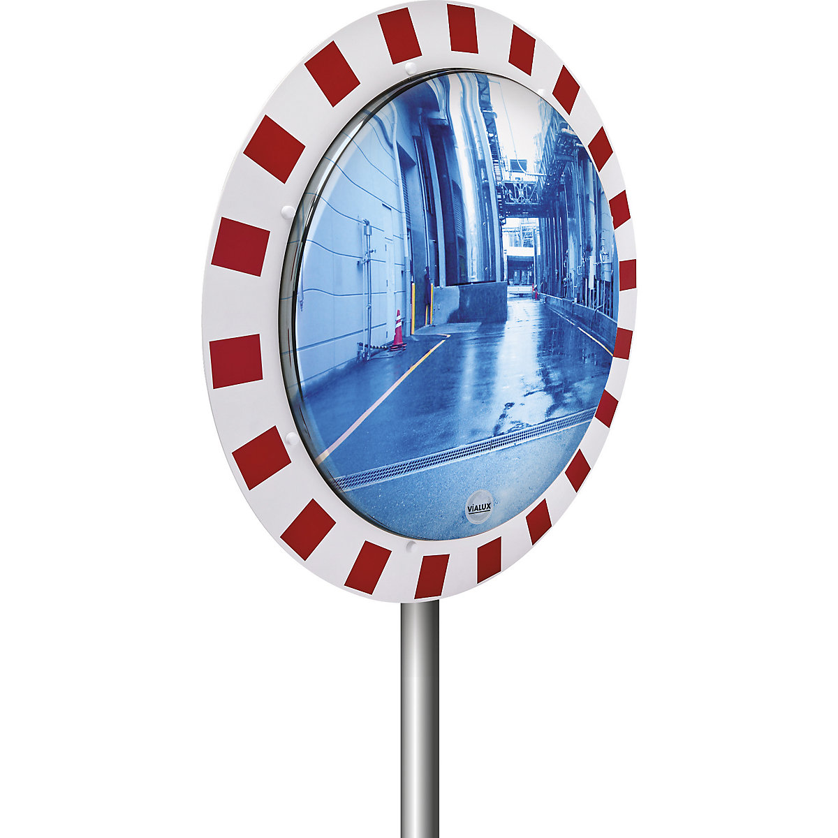Anti-frost/non-misting round mirror – Vialux (Product illustration 2)-1