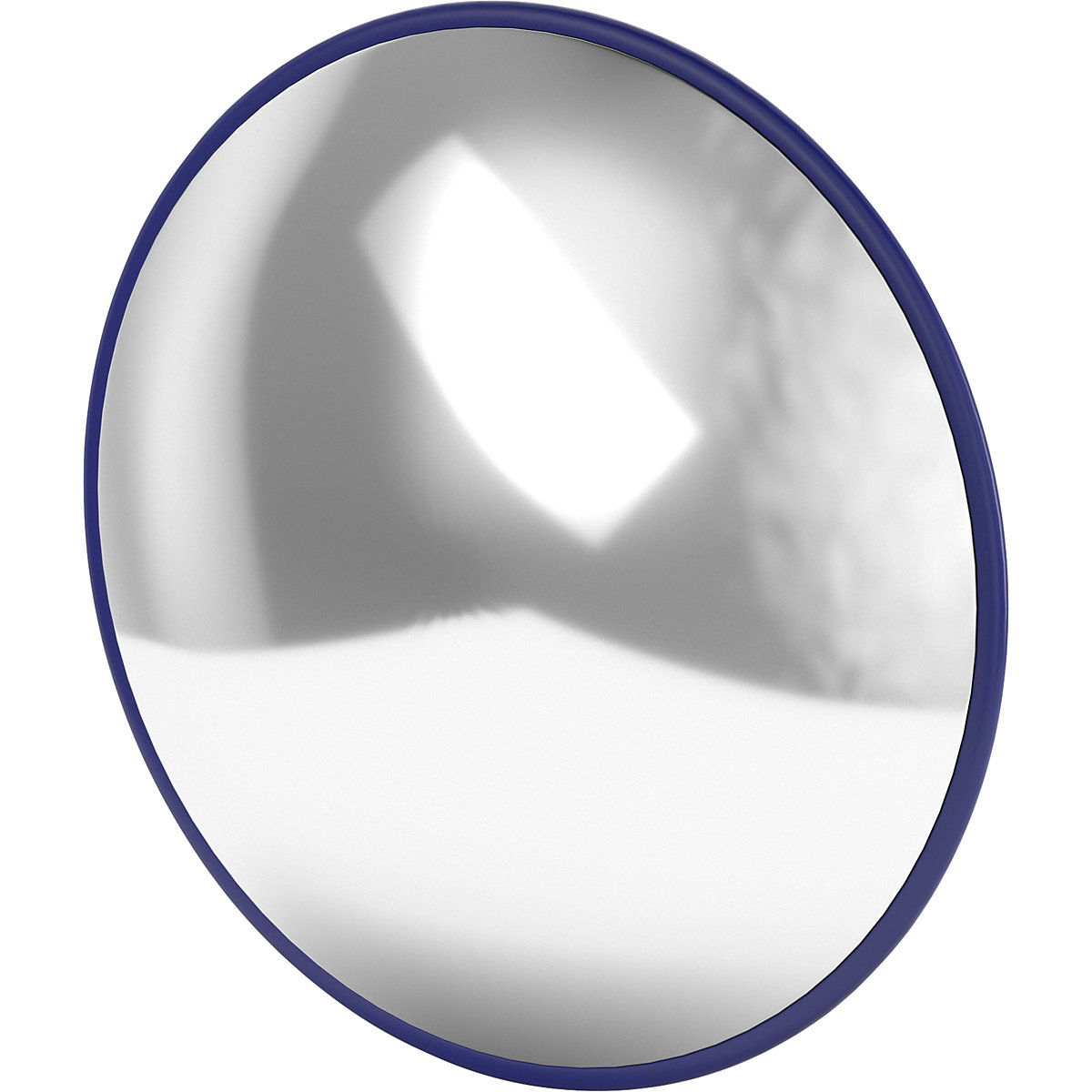 Round mirror with telescopic wall mounting bracket – eurokraft pro (Product illustration 4)-3